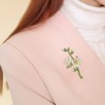 thumbnail image 5 of Yesbay Women Brooch Flower Shape ,Suit Coat Collar Hat Scarf Decoration Clothes Pin Prom Party Garment Jewelry, 5 of 8