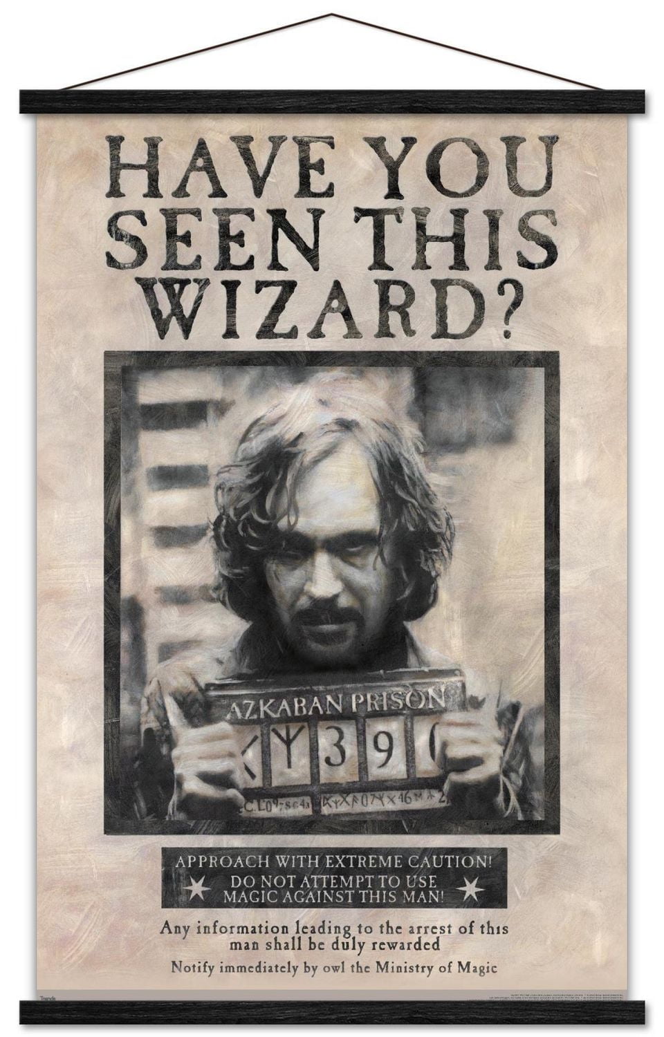 The Wizarding World: Harry Potter - Sirius Black Wanted Poster Wall Poster
