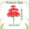 thumbnail image 3 of Simulation Chrysanthemum Sacrificial Flowers, Colorful Artificial Mourning Flowers for Memorial Service Graveside Decor, 3 of 7