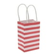 thumbnail image 5 of Unique Bargains 6 Pcs Gift Bags Stripes Gift Packaging Red, 5 of 5