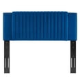 thumbnail image 2 of Modway Felicity Channel Tufted Performance Velvet Full/Queen Headboard in Navy, 2 of 9