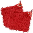 thumbnail image 4 of MasteelfCA 2pcs Chenille Hand Towel Chinese Style Fuzzy Fast Drying Hand Towel for Kitchen Bathroom, 4 of 7