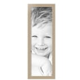 thumbnail image 2 of ArtToFrames 9" x 28" Natural Oak Picture Frame, 9x28 inch Brown MDF Poster Frame (WOM-4299),  Pack, 2 of 8