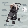 thumbnail image 4 of Carriola para bebe y Portabebe para auto - Asiento Giratorio 360º - Hasta 4 Años o 15 kg, 4 of 10
