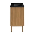 thumbnail image 5 of Classe 24 in. Oak Bathroom Vanity With Black Ceramic Sink Top, 5 of 8