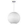 thumbnail image 1 of Kenroy Home 93910WH 256 in. Hover 1 Light Pendant, White, 1 of 1