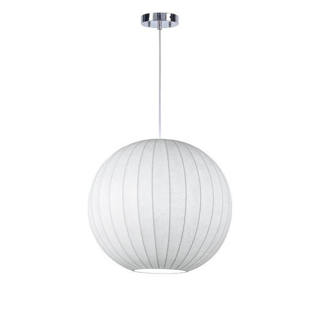 Kenroy Home 93910WH 256 in. Hover 1 Light Pendant, White
