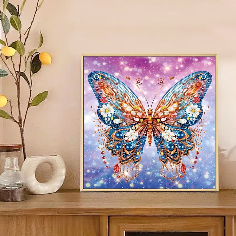 Fantasy Butterfly Diamond Art Painting Kit - Walmart.com