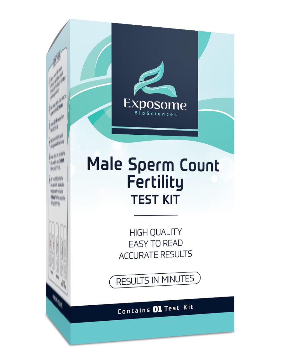 Exposome BioSciences Fertility Home Test Kit for Men Check for Normal