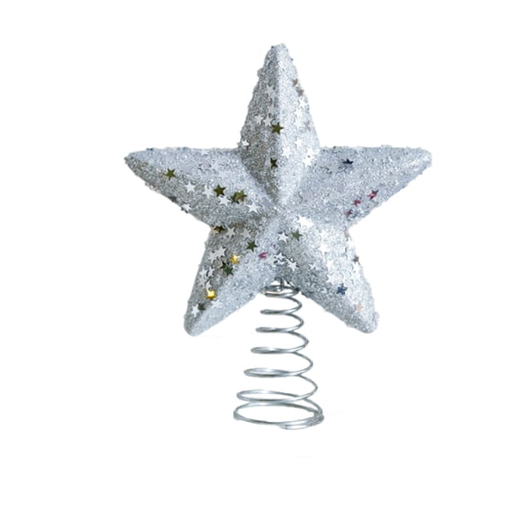 Christmas Star Tree Top Decoration, Five-Pointed Star Ornament for Holiday Parties and Home Decor, Ideal Christmas Gift for Festive Celebrations