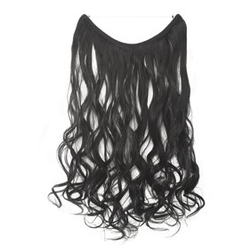 Florata 20 22 Hidden Curly Straight Synthetic Hairpieces