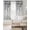 Gray, variant on Navy Blue Eucalyptus Blackout Curtains 90 Inch Length 2 Panels Set for Living Room Bedroom, Watercolor Spring Weeping Botanical Privacy Window Treatment Thermal Insulated Black Out Drapes 52"x90"