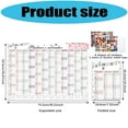 thumbnail image 3 of 2026 Educational Wall Calendar Schedule Planner With English Daily Layouts Safe Inks Suitable For Classrooms Offices, 3 of 8