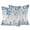 Blue, variant on Sage Green Eucalyptus Leaves Outdoor Pillow Covers 20x12 Set of 2,Waterproof Patio Throw Pillowcase Protectors,Spring Summer Botanical Lumbar Decorative Pillow Shams Cushion Covers for Seat Bed Couch