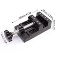 thumbnail image 2 of Universal Mini Bench Vise DIY Tools Aluminum Alloy Vise Table Opening Press Jaws Jewelry Craft Sculpture Bed Tool, 2 of 5