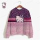 thumbnail image 3 of Sudadera con capucha de manga larga con estampado de HELLO KITTY para mujer, suéter de moda con capucha de dibujos animados para otoño e invierno, 3 of 5