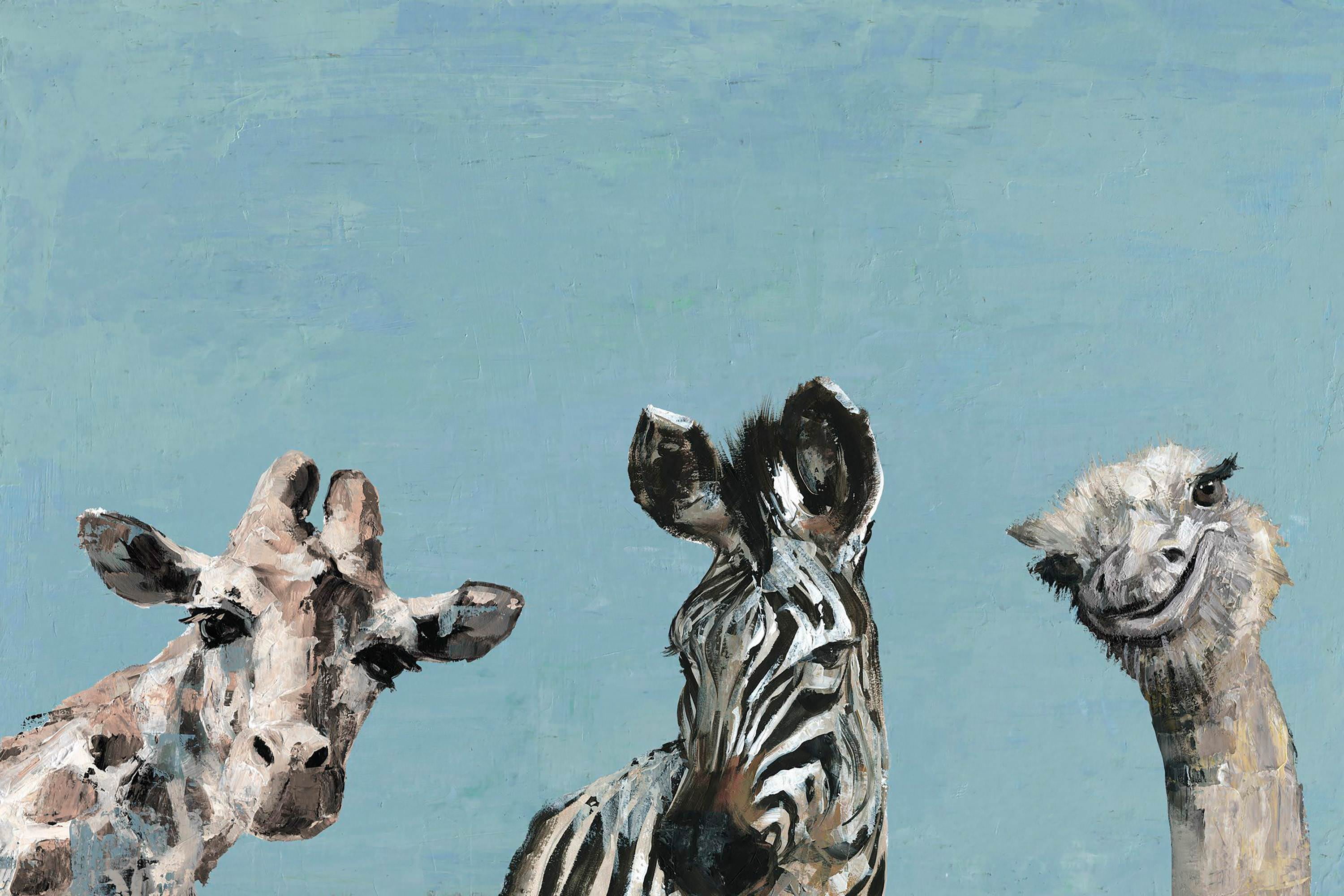 The Head Turners Painting Print on Wrapped Canvas
