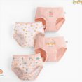 thumbnail image 2 of zuwimk Toddler Girls' Cotton Panties Baby Soft Assorted Briefs Underwear Random Multipack(Rose Gold,5-6 Years), 2 of 5