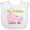 AA-White, variant on Inktastic My Grandma Loves Me Boys or Girls Baby Bib