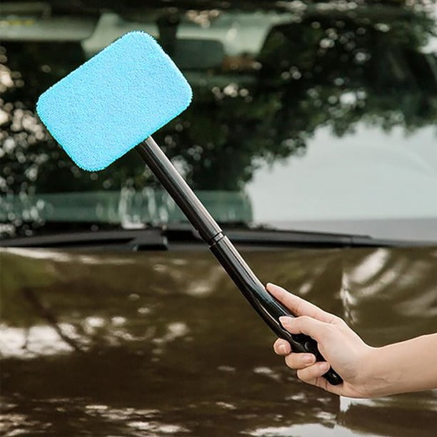 Limpiador de parabrisas, 1 pieza Limpiador de parabrisas de microfibra para ventanas de automóvil Limpiador de parabrisas de automóvil de microfibra Optimizado para la excelencia