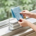 thumbnail image 3 of Off Promotions! Dish Drying Rack Kitchen Utensils, Dishcloth Rack Sponge Rack Dishcloth Rack Dish Rack with Tube Kitchen Rack Tray Storage Rack Used to Store Organize Dishcloths Brushes, 3 of 8