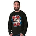 thumbnail image 3 of Airbrushed Popeye Cartoon Big Flex Men's Long Sleeve Tee T Shirt Brisco Brands S, 3 of 5