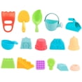 thumbnail image 1 of Juguetes Para Arena De Playa, Juego De Herramientas De Pala De Playa, Juguetes De Caja De Arena Para Niños, Juguetes Al Aire Libre Para Playas, Jardines, Areneros, Piscinas Eigraketly FN007442-06, 1 of 6