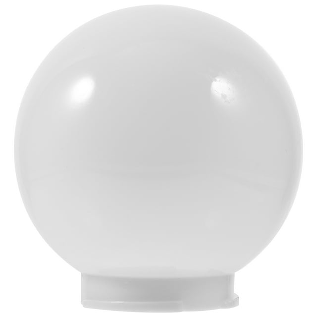 Shisuyan Globe Lamp Shade Fixture Ball Lamp Shade Post Mount Globe Light Fixture