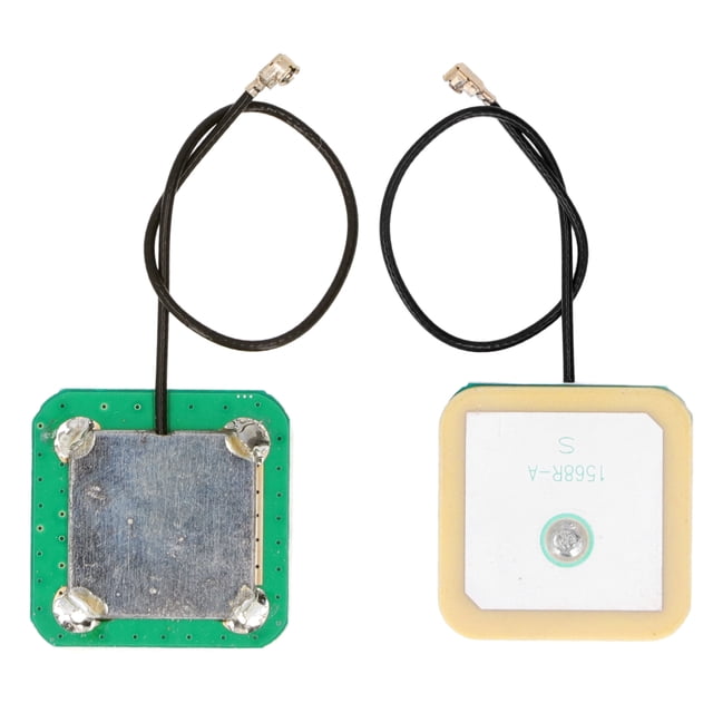 2Pcs GPS Céramique Antenne Positionnement BD 2 Fréquence Intégré Actif 28DBi Module de Gain Élevé