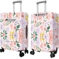 thumbnail image 3 of Travel Luggage Cover Suitcase Girl Protector Storage Fits 18-32 Inch Luggage Flower Luggage Protector Wheel Covers Patterned Travel with Pocket Elastic Luggage Anti-scratch Suitcase Cover S, 3 of 6