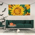 thumbnail image 2 of Salouo Vibrant Sunflower Painting Pattern Holiday Banner Outside Party Decoration Banner (1PC) Festival Supplies Fit for Birthday Parties & Celebrations & Chrismas-Small, 2 of 8