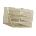 thumbnail image 1 of Organizador de mesa Bandeja para cartas de papel Ligero Creativo Multifunción Portátil Beige, 1 of 9