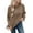 Khaki, variant on UJNDER Fall Winter Sweater with Bow for Women Pullover Loose Casual Long Sleeve Khaki L