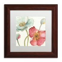 Trademark Fine Art 'Spring Softies II' Matted Framed Art by Lisa Audit