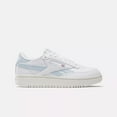 thumbnail image 2 of Reebok Club C Double Revenge 100033102 Women's White/Feel Good Blue Shoes CLUB68 (10), 2 of 5