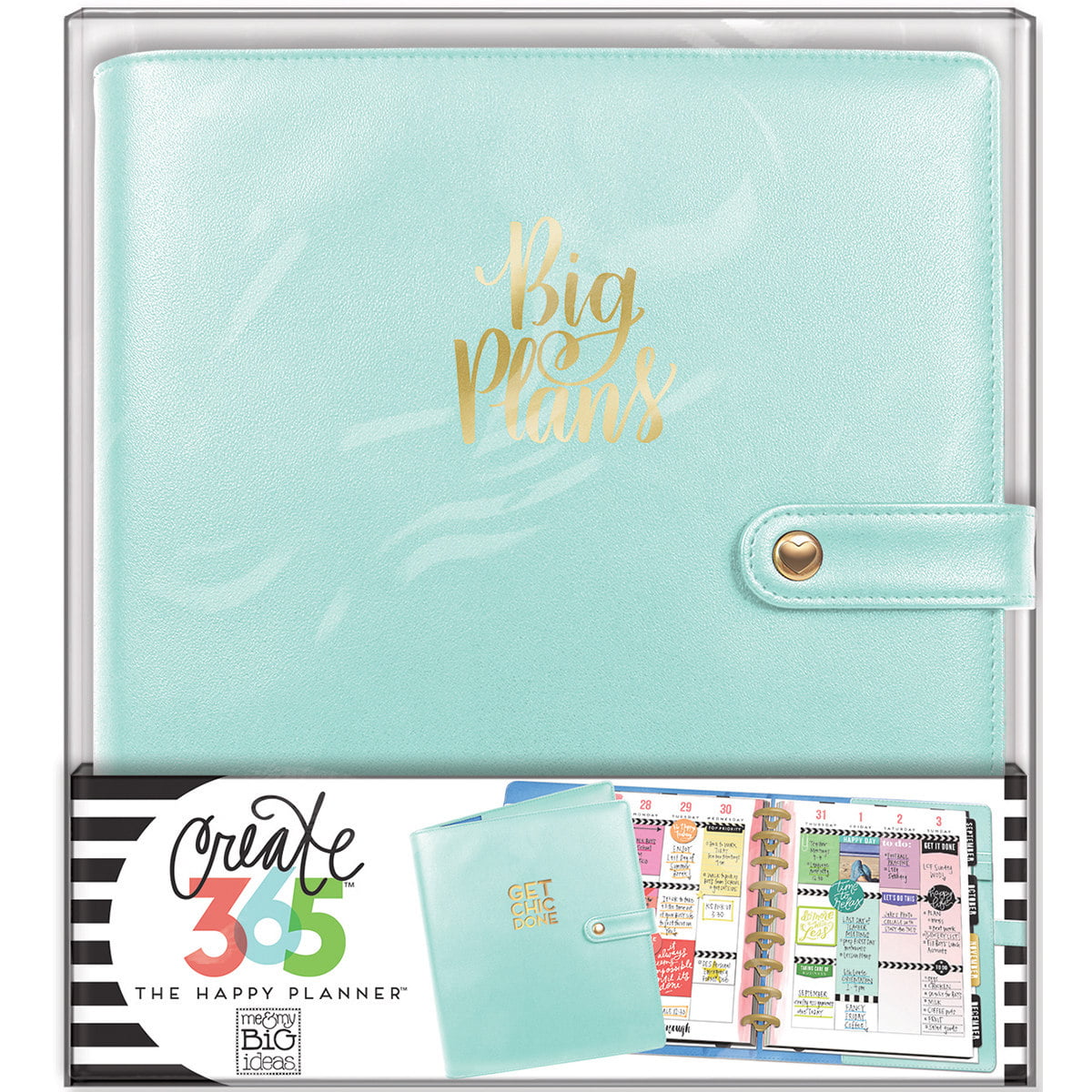 Yellow Create 365 MAMBI The Happy Planner Girl Classic Deluxe Cover CODC-02