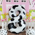 thumbnail image 2 of Cow Print Balloon Birthday Decorations Supplies,40 inch Number 8 Balloon | Cowgirl Theme Number Balloons for 8th Birthday Party | Farm Barn Decor for kids, 2 of 9