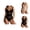 Black, variant on Shapewear for Women V Neck Tummy Control Bodysuit Faja Body Shaper Waist Trainer