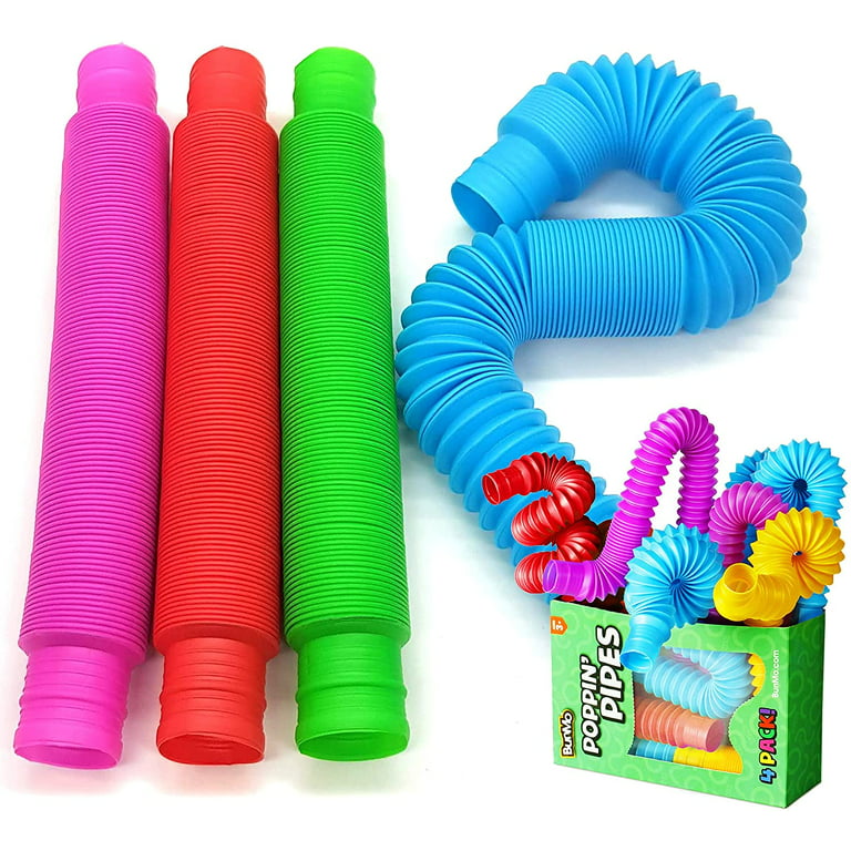 Dog pop Tubes,Autism Sensory Toys,Travel Toys,Fidget Toys for Kids ,Sensory  Toys for Kids 5-7,figette Toys,Dog Party Favors,Easter Basket Stuffers for