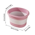 thumbnail image 3 of Folding Foot Bath Bucket Winter Portable Leg Insulation And Winter Household Foot Bath Basin Dormitory Foot Bath Bucket, 3 of 6