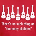 thumbnail image 3 of CafePress - Too Many Ukuleles (No Such Th Men's Fitted T Shirt - Men's Fitted T-Shirt, 3 of 4