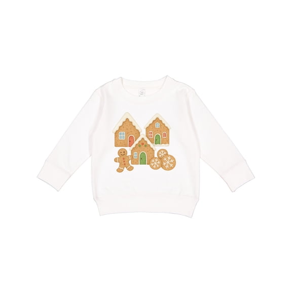 Inktastic Gingerbread House and Cookies Christmas Decor Toddler Sweatshirt