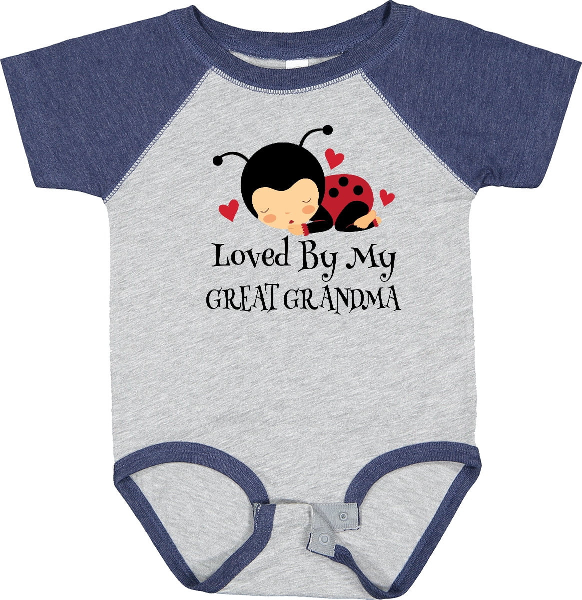 Inktastic Loved by My Great Grandma Girls Baby Bodysuit
