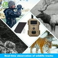 thumbnail image 4 of ﻿ Cámara de Caza Celular 4G LTE Trail, Batería de Juego con Energía Solar Camuflada, Resolución 4MP 2K, Visión Nocturna PIR de 70 Pies, Audio Bidireccional, Envía Fotos a Tu Teléfono para Monitoreo d, 4 of 8