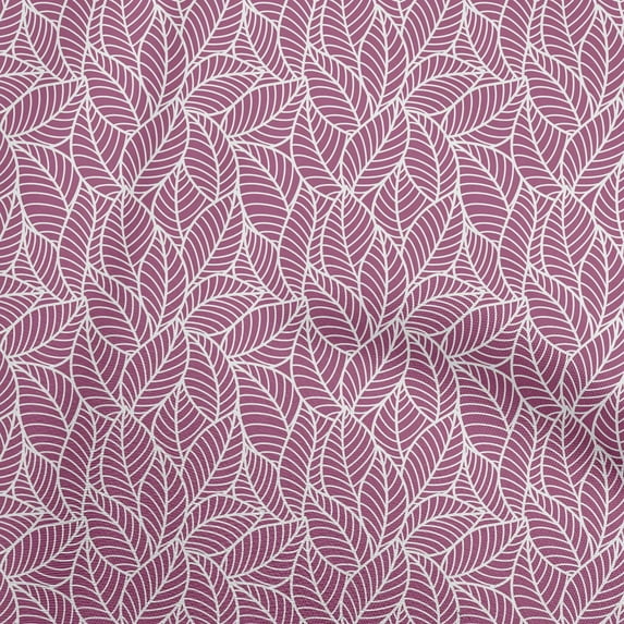 oneOone Silk Tabby Pink Fabric Texture Leaf Sewing Craft Projects Fabric Prints By Yard 42 Inch Wide