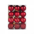 thumbnail image 4 of 30mm Christmas Xmas Tree Ball Bauble Hanging Home Party Ornament Decor 24PC, 4 of 9