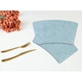 thumbnail image 6 of Unique Bargains Set of 6 Place Mat Faux Leather Table Placemat Washable Light Blue 19x12in, 6 of 7