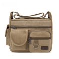thumbnail image 1 of Bolso de hombro para hombre, de gran capacidad, multicapa, para estudiantes, de viaje y ocio, 1 of 4