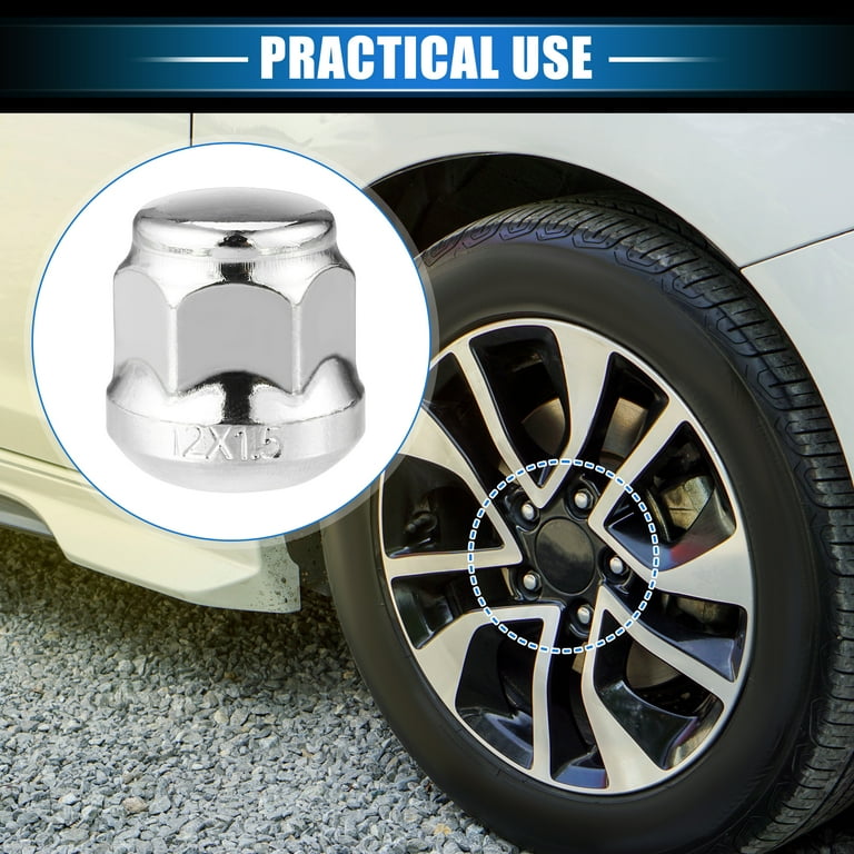 Spline Lug Nuts - Replacement For Honda Accord CRV Civic M12x1.5 - Foto 9
