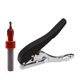 thumbnail image 1 of 2 Piezas de Alicates para Herramientas de CarpinteríA, Juego de Perforadores de Tarjetas, Cubierta de Tornillo de Papel con Taladro Avellanado, PosicióN Ajustable de 2,8Mm, 1 of 5